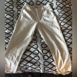 Lucky Jeans - Drew Mom High Rise Tapered - White - Size 12P